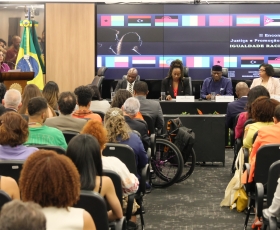 II Encontro de Justiça e Promoção da Igualdade Racial. 19/11/2025. Foto: Beto Monteiro/Ascom UnB